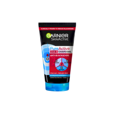 GARNIER 3 IN ONE CHARCOAL FACEWASH 150ML